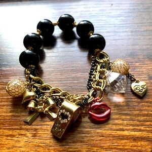 Betsey Johnson Whistle Stretch Bracelet